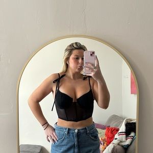 Black REVOLVE corset